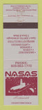 Matchbook Cover - Nasas Restaurant Cherry Hill NJ