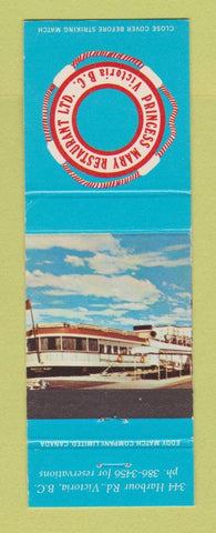 Matchbook Cover - Princess Mary Restaurant Victoria BC