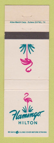 Matchbook Cover - Flamingo Hilton Casino Hotel Las Vegas Reno Laughlin NV