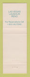 Matchbook Cover - Flamingo Hilton Casino Hotel Las Vegas Reno Laughlin NV