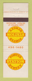 Matchbook Cover - Porter Street Station Detroit MI