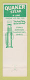Matchbook Cover - Old Express Steak House Sharon PA