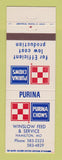 Matchbook Cover - Purina Feeds Chows  Winslow Hamilton MO