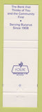 Matchbook Cover - Farmers Citizens Bank Bucyrus OH