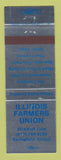 Matchbook Cover - Illinois Farmers Union Springfield IL