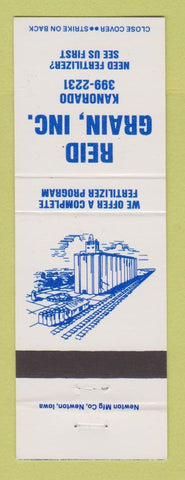 Matchbook Cover - Reid Grain Fertilizer Kanorado KS