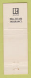 Matchbook Cover - WB Roper Real Estate Russellville AR insurance