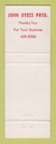 Matchbook Cover - Pa Rum Pum Pum Pum John Dyess Printing