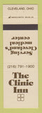 Matchbook Cover - The Clinic Inn Cleveland OH