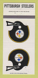 Matchbook Cover Pittsburgh Steelers Football PA 1988 Bell Credit Union 30 Strike