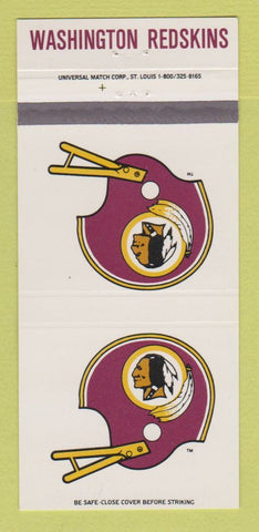 Matchbook Cover - Washington Redskins Football 1988 Schedule Smitty's 30 Strike