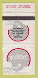 Matchbook Cover - Ohio State Buckeyes Schedule Columbus OH 1990 30 Strike