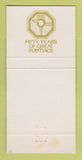 Matchbook Cover - 1976 Pontiac Datsun Ardmore PA Polaris Blue WEAR 30 Strike