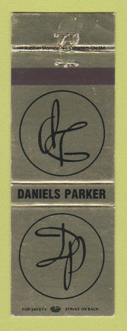 Matchbook Cover - Daniels Parker Funeral Home Lakewood OH