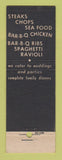 Matchbook Cover - Singing Sam's Italian Restaurant Pizza Detroit MI WEAR