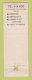 Matchbook Cover - Chung's Chinese Restaurant Detroit MI WEAR