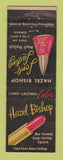 Matchbook Cover - Hazel Bishop Lipstick Nail Polish