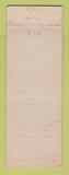 Matchbook Cover - Carey's Motel Bay City MI
