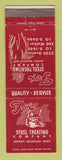 Matchbook Cover - Fox Steel Treating Detroit MI