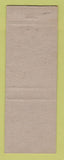 Matchbook Cover - Alamo Lodge Motel Santa Fe NM