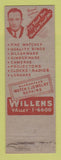 Matchbook Cover - Willens Jewelry Detroit MI