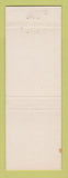 Matchbook Cover - Monahan's Restaurant Detroit MI