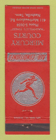 Matchbook Cover - Mercury Courts Motel Nashville TN