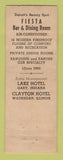 Matchbook Cover - Savarine Hotel Detroit MI Frank Fishman