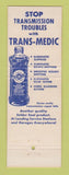Matchbook Cover - Motor Medic Product