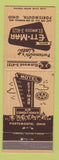 Matchbook Cover - Motel Ett Mar Portsmouth OH