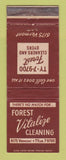 Matchbook Cover - Forest Vitalize Cleaning WEAR