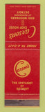 Matchbook Cover - Carson's Chop House Detroit MI WEAR