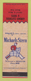 Matchbook Cover - Michaels Stern Men's Clothes Gordon Royal Oak MI