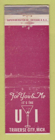 Matchbook Cover - UI Bar Traverse City MI WEAR