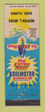 Matchbook Cover - Cities oil gas Merton Hayes Kings IL