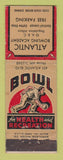 Matchbook Cover - Atlantic Bowling Academy WEAR