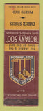 Matchbook Cover - Botany 500 Men's Clothes Cabrer Stores Puerto Rico WEAR