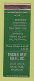 Matchbook Cover - Lincoln Heat Treat Hazel Park MI