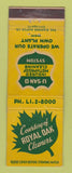 Matchbook Cover - Royal Oak Cleaners MI?