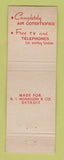 Matchbook Cover - Bali Hi Motel Detroit MI