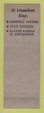 Matchbook Cover - Playdium Bowling Chicago? IL