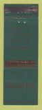 Matchbook Cover - Brady's Detroit MI WORN