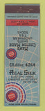 Matchbook Cover - Real Silk Lingerie Hosiery