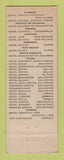 Matchbook Cover - Monticello Hotel Norfolk VA WEAR