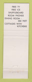 Matchbook Cover - Briarwood Motel Hendersonville NC