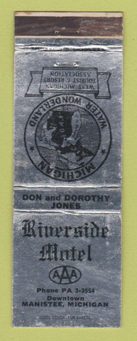 Matchbook Cover - Riverside Motel Manistee MI WEAR