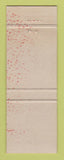 Matchbook Cover - Villa Mon Repos Motel La Sarre QC WEAR