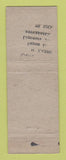 Matchbook Cover - Cafe Laurier Arthabaska QC WORN