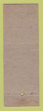Matchbook Cover - Curlee Men's Clothes Bishop's Rolla MO