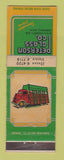 Matchbook Cover - Peterson Glass Ferndale MI truck